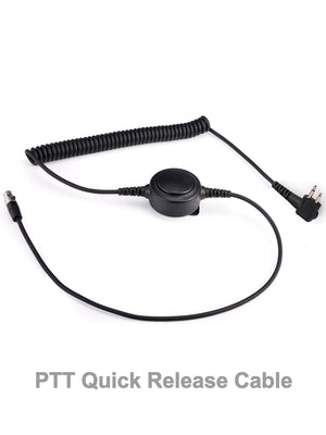 Accessory - Heavy Duty Quick-Release Cable (Push-To-Talk)